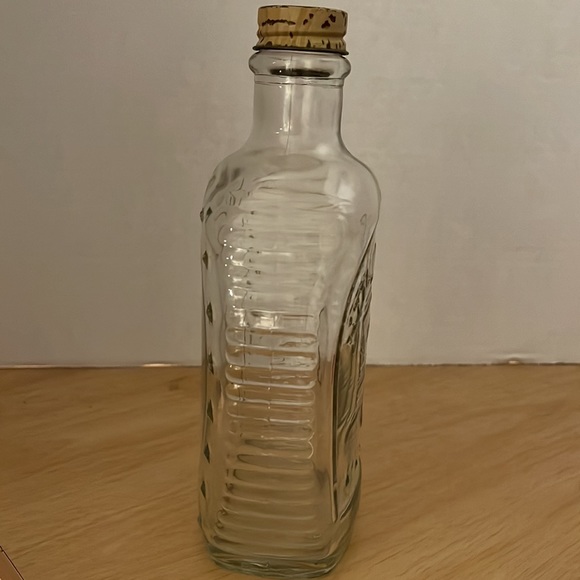 1976 Glass Log Cabin Maple Syrup Bottle Centennial Liberty Bell - Picture 9 of 10